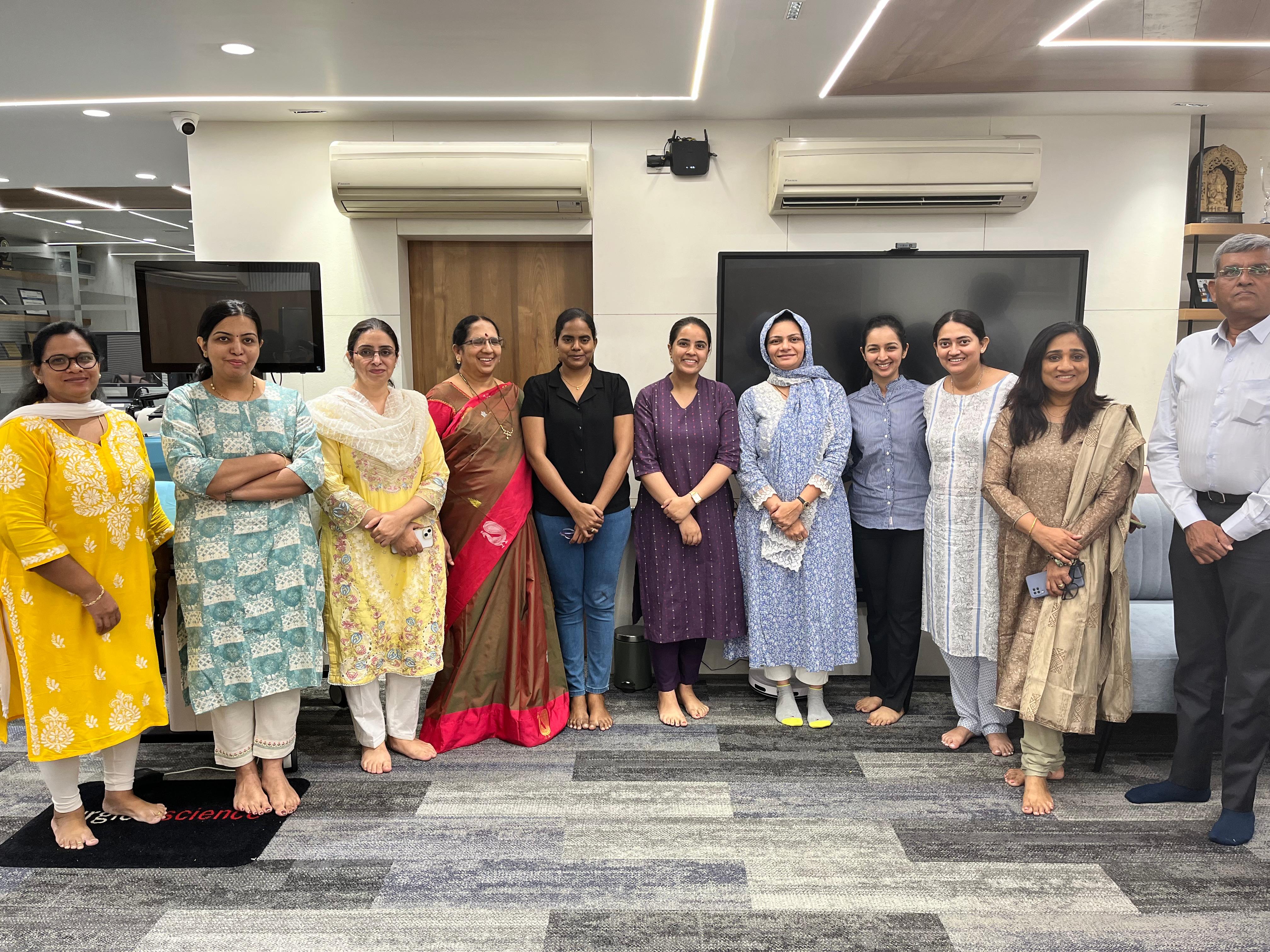 Dr. Mariam Anjum — Examiner — AGRS Robotic Program Level 1, Hyderabad